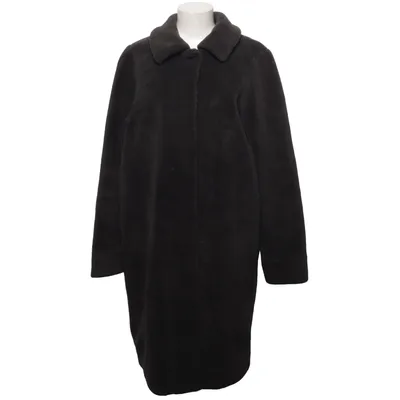 Coat (Gray) from Langerchen Polyester, Wool