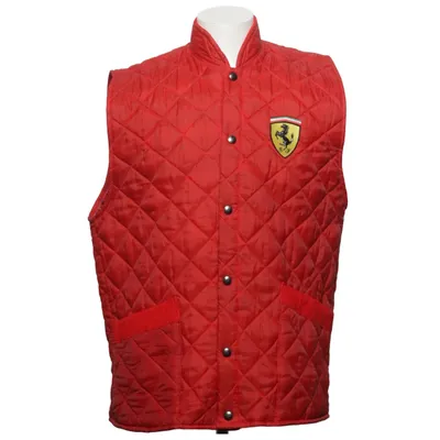 Ytterväst (Röd) från Ferrari Bomull, Polyamid, Polyester