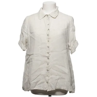Kurzarmhemd (Beige) von Stajl Leinen