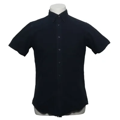 Korte mouwen shirt (Blauw) van Uniqlo Katoen
