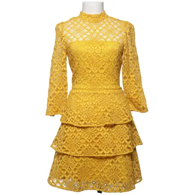 Klänning (Gul) från Claudie Pierlot Bomull, Polyamid, Polyester, Viskos