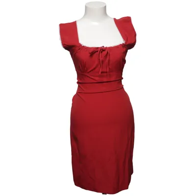 Dress (Red) from Xnk Basic Polyester, Viscose