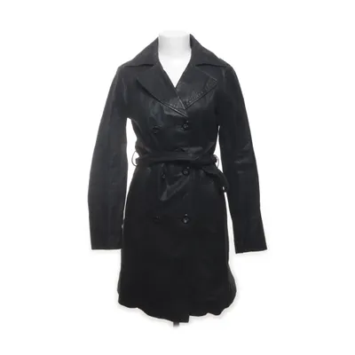 Trenchcoat (Echtes Leder ) Polyester