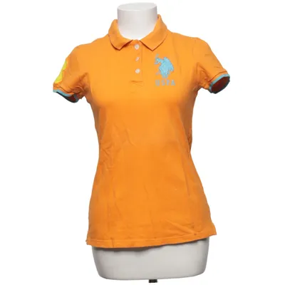 Pikétröja (Orange) från U.S. Polo Assn. Bomull, Elastan