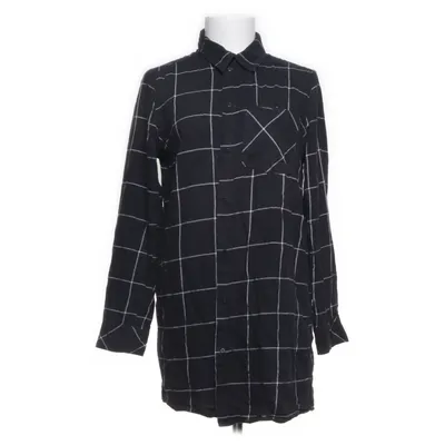 Skjortklänning (Svart, Vit) från Jean Pascale Bomull, Viskos