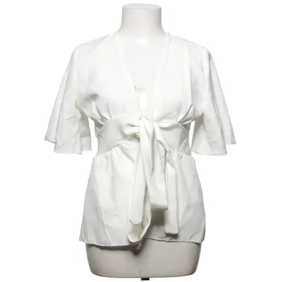 Peplumtopp (Vit) från Missäy Elastan, Polyester