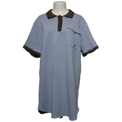 Poloshirt (Blauw, Bruin) van Baum Und Pferdgarten Elastaan, Organisch katoen, Polyester