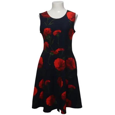 Jurk (Blauw, Rood, Groen) van Sweet Lady Katoen, Polyester, Viscose