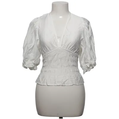 Chemisier Dirndl (Blanc) de H&M Viscose, Polyester