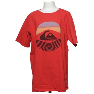 T-shirt (Rouge, Multicolore) de Quiksilver Coton