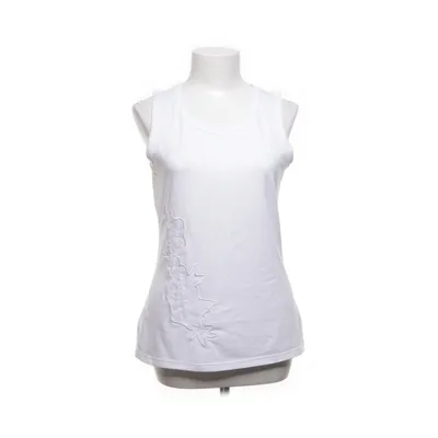 Top (Wit) van Denim & Co Katoen, Elastaan, Polyester