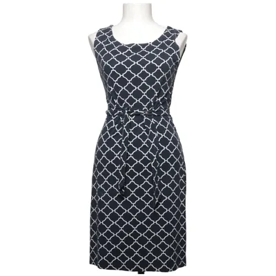 Robe (Noir, Blanc) de Vera Velour Élasthane, Viscose