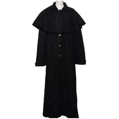 Coat (Black) from Hard Leather Stuff