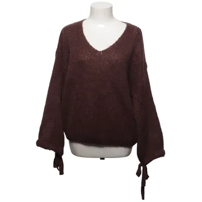 Strickpullover (Lila, Braun) von Même Road Acryl, Mohair, Polyamid