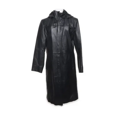 Veste longue en cuir (Noir) de Livelo Attitude Cuir, Polyester