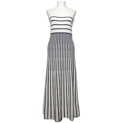 Långklänning (Blå, Vit) från Isabella Nylon, Polyester