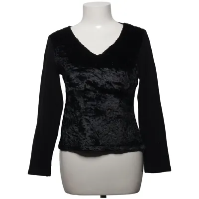 Sweater (Black) from More & More Angora, Elastane, Polyamide, Wool