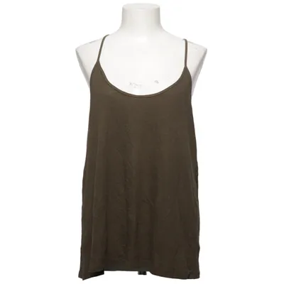 Tanktop (Groen) van H&M Basic Modal, Katoen