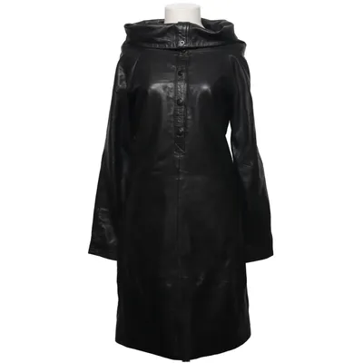 Læderkjole (Sort) fra Nör Læder, Polyester