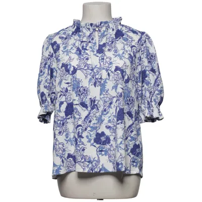 Blouse (Blauw, Wit) van Holly & Whyte by Lindex Elastaan, Polyester