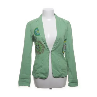 Blazer (Vert, Multicolore) de Desigual Coton, Polyester