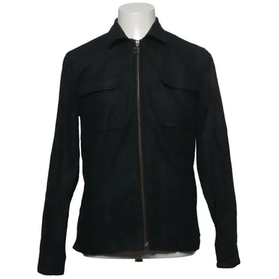 Overshirt (Zwart) van Visual Clothing Project Katoen, Linnen