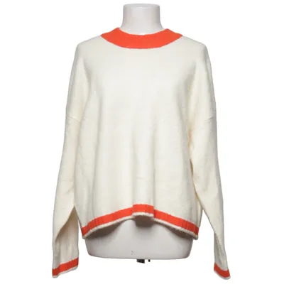 Sweater (Hvid, Rød) fra Fire & Glory Akryl, Elastan, Polyamid, Uld