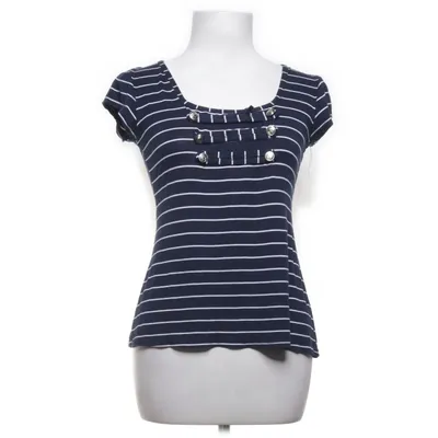 T-shirt (Blue, White)