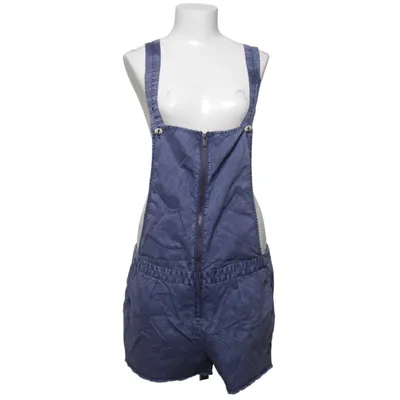 Dungaree shorts (Blue) from Maison Scotch Cotton