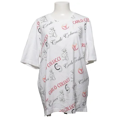 T-shirt (White, Multicolored) from Carlo Colucci Cotton