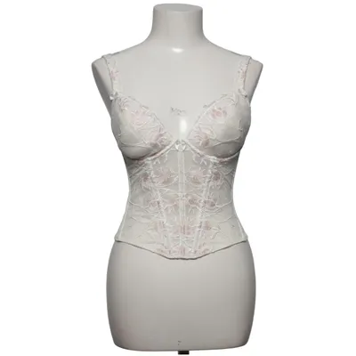 Corset (Blanc, Rose) de Change Élasthane, Polyamide