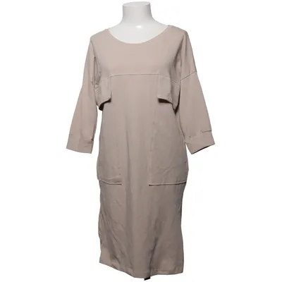 Jurk (Beige) van Mix by Heart Katoen, Elastaan