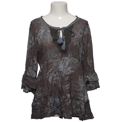 Blouse (Grijs, Blauw) van Cream Katoen, Viscose