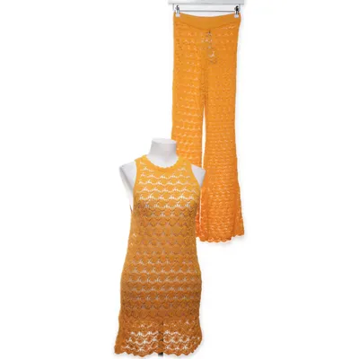 Ensemble (Jaune) de Mango Coton, Polyester