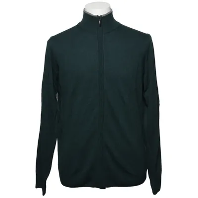 Cardigan (Groen) van Shelton & Green Acryl, Kasjmier, Polyamide, Viscose