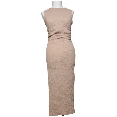 Maxikjole (Beige) fra See You Monday Elastan, Polyester