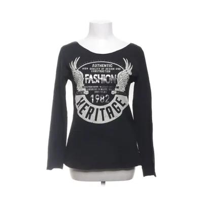 Långärmad t-shirt (Svart) från Betty Blue Bomull, Elastan