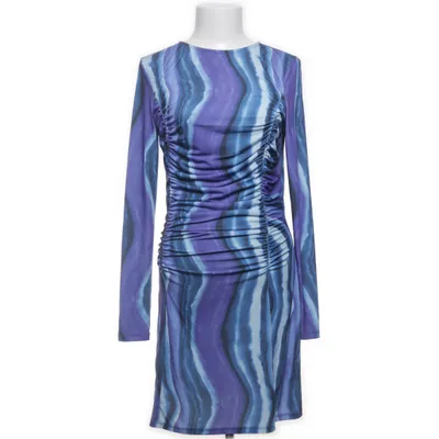 Dress (Blue, Multicolored) from NA-KD Elastane, Polyester
