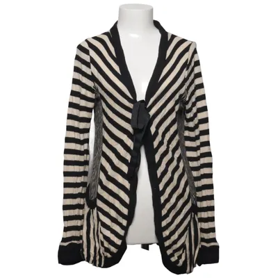 Wrap cardigan (Black, Beige) from Pianura Studio Cashmere, Polyamide, Viscose