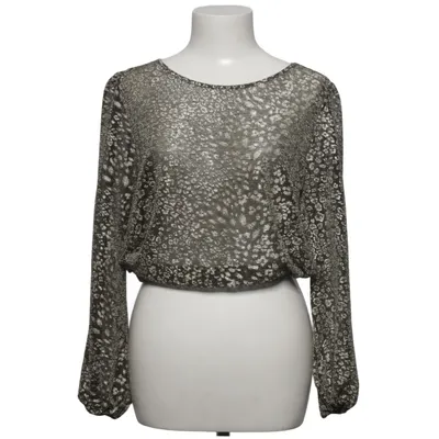 Blouse (Green, Gold) from Ida Sjöstedt Metallic fiber, Polyester