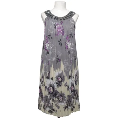 Kjole (Grå, Lilla, Beige) fra Lusa Elastan, Polyester