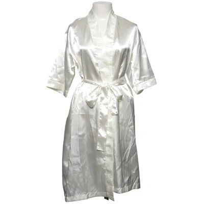 Dressing gown (White) from Chuchotements Polyester