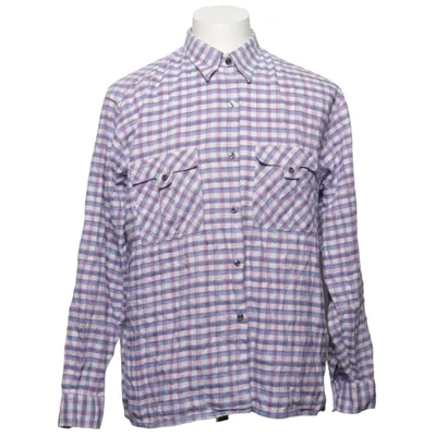 Chemise en flanelle (Bleu, Rose, Blanc) de Trotters Coton