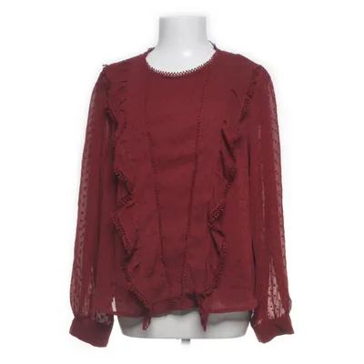 Blus (Röd) från Violeta by Mango Bomull, Polyester