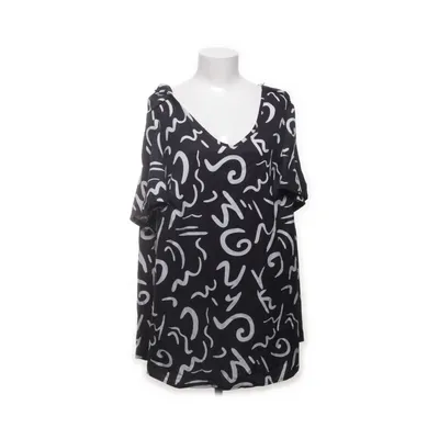 Topp (Svart, Vit, Flerfärgad) från Shein Curve Polyester