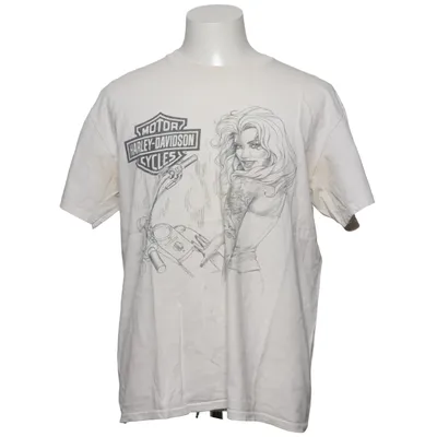 T-shirt (Beige) fra Harley Davidson Bomuld