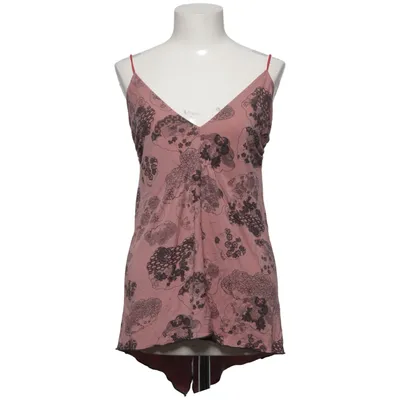 Tanktop  (Pink, Sort) fra Fornarina