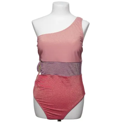 Maillot de bain une pièce (Rose, Violet) de Cupshe Élasthane, Fibre métallique, Polyamide, Polyester