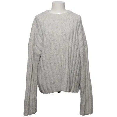 Strickpullover (Grau) von Weekday Alpakawolle, Elasthan, Polyamid, Polyester