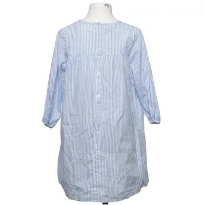 Jurk (Blauw, Wit) van Madicken Katoen